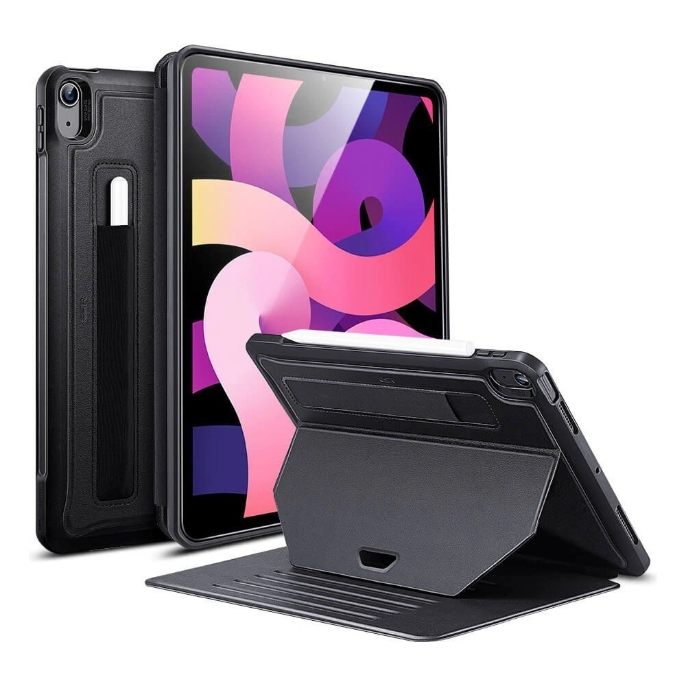 Hurtownia GSM - Etui ESR Sentry Stand Apple iPad Air 10.9 2020/2022 (4. și 5. generație) / iPad Air 11 2024 (6. generație) Negru - ESR207BLK - {ean13} - Hurt
