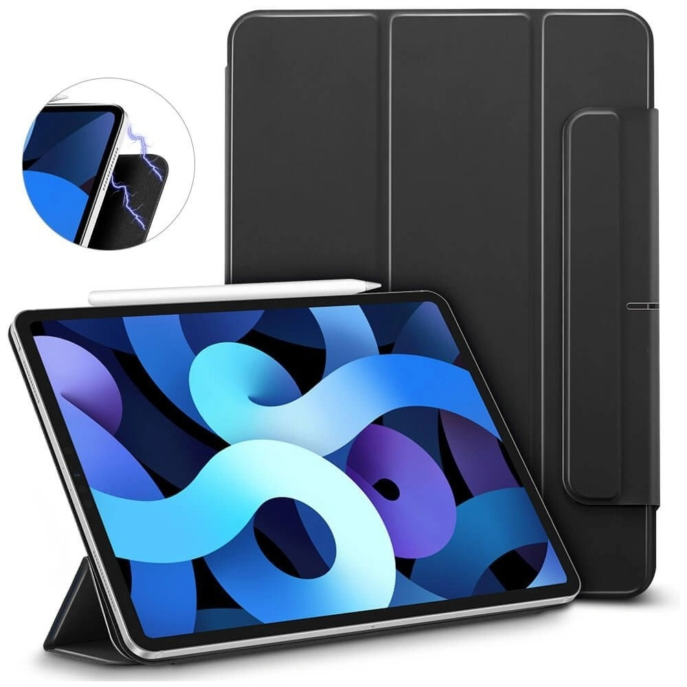 Hurtownia GSM - Etui ESR Rebound Magnetic Apple iPad Air 10.9 2020/2022 (4. și 5. generație) / iPad Air 11 2024 (6. generație) Negru - ESR208BLK - {ean13} - Hurt