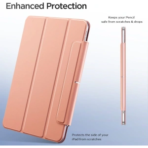 Etui ESR Rebound Magnetic Apple iPad Air 10.9 2020/2022 (4. i 5. generacji) / iPad Air 11 2024 (6. generacji) Black