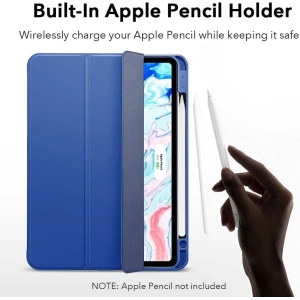 Etui ESR Rebound Pencil Apple iPad Air 10.9 2020/2022 (4. i 5. generacji) / iPad Air 11 2024 (6. generacji) Black