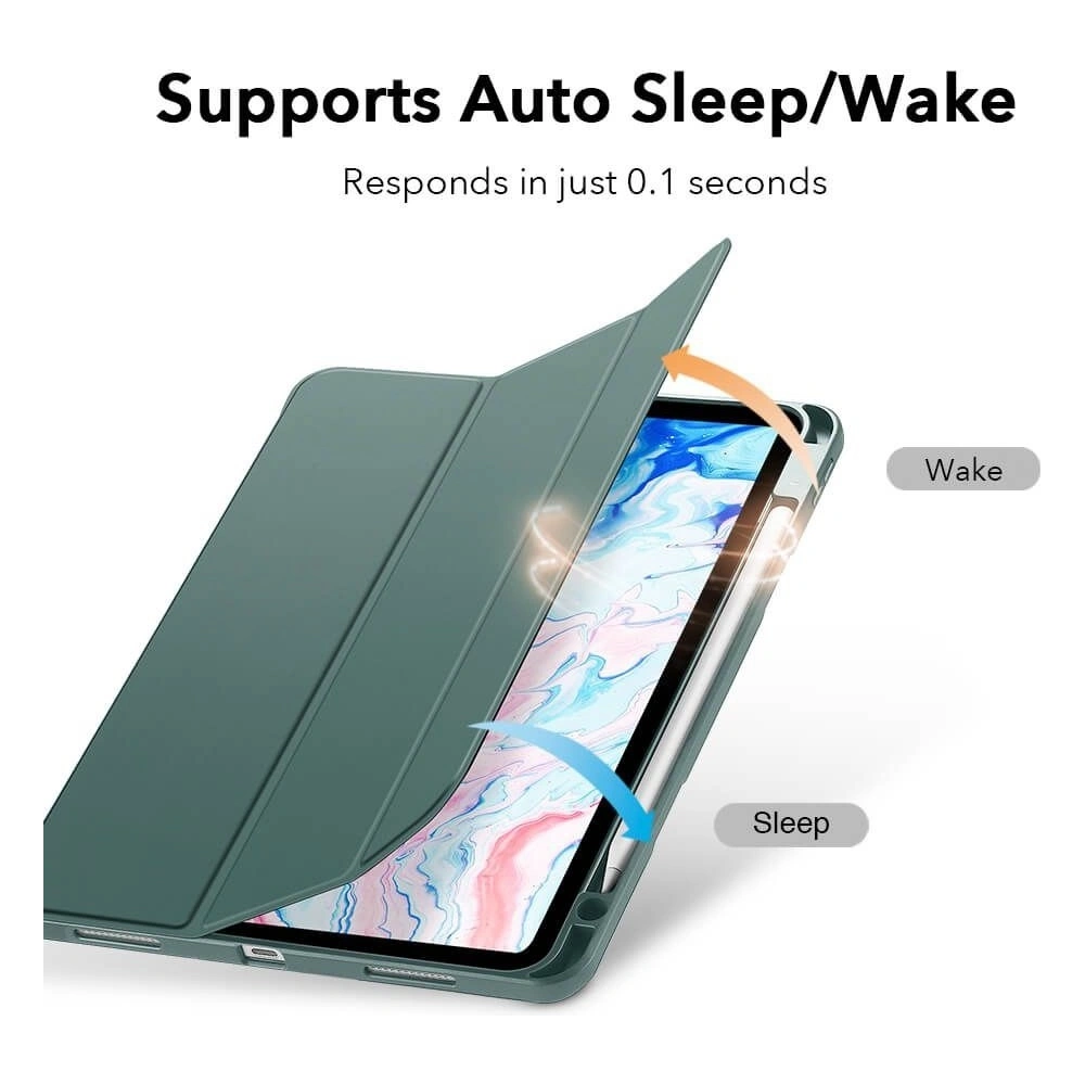 Hurtownia GSM - Etui ESR Rebound Pencil Apple iPad Air 10.9 2020/2022 (4. i 5. generacji) / iPad Air 11 2024 (6. generacji) Black - ESR210BLK - {ean13} - Hurt