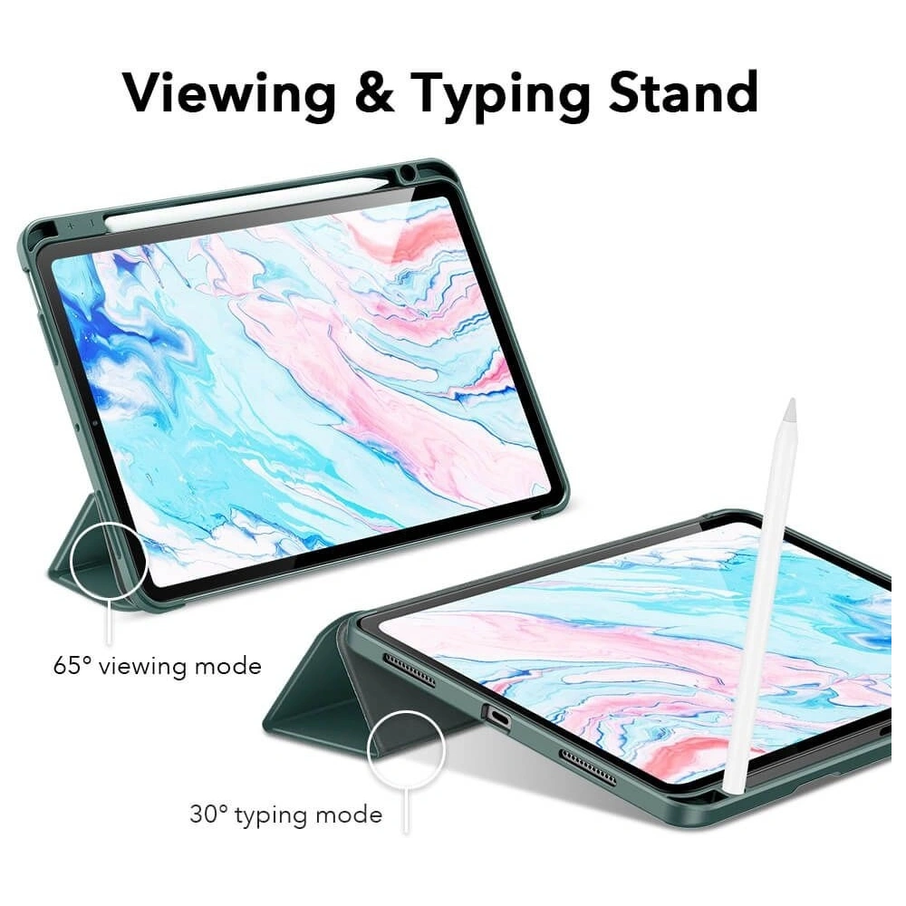 Hurtownia GSM - Etui ESR Rebound Pencil Apple iPad Air 10.9 2020/2022 (4. i 5. generacji) / iPad Air 11 2024 (6. generacji) Black - ESR210BLK - {ean13} - Hurt