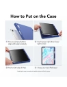 Hurtownia GSM - Etui ESR Rebound Pencil Apple iPad Air 10.9 2020/2022 (4. i 5. generacji) / iPad Air 11 2024 (6. generacji) Black - ESR210BLK - {ean13} - Hurt
