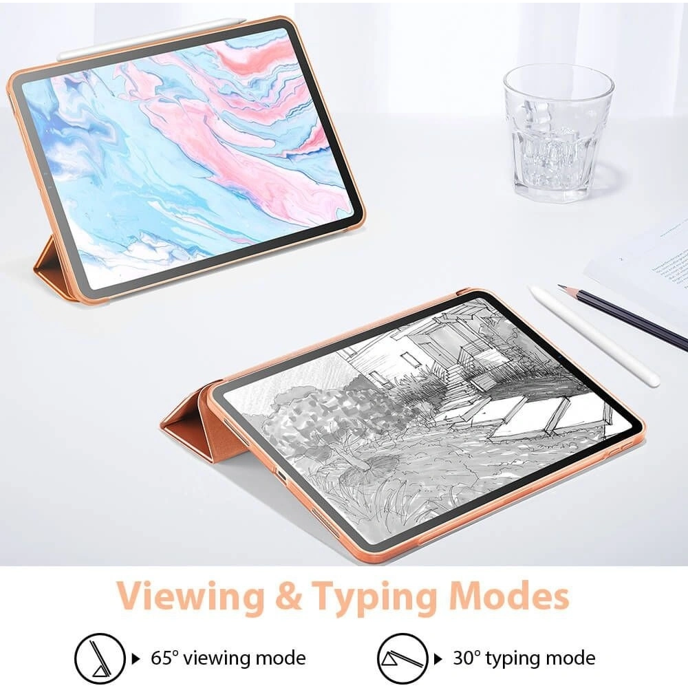 Hurtownia GSM - Etui ESR Rebound Slim Apple iPad Air 10.9 2020/2022 (4. i 5. generacji) / iPad Air 11 2024 (6. generacji) Rose Gold - ESR212RS - {ean13} - Hurt