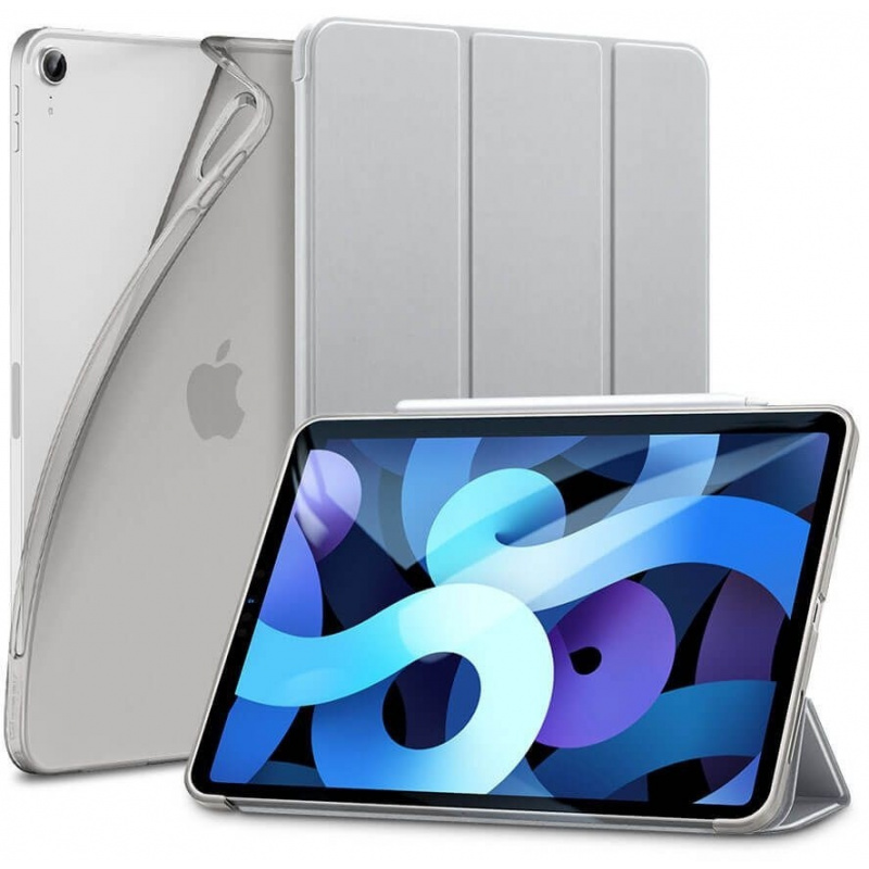 Hurtownia ESR - 4894240123157 - ESR213GRY - Etui ESR Rebound Slim Apple iPad Air 10.9 2020/2022 (4. i 5. generacji) / iPad Air 11 2024 (6. generacji) Silver Grey - B2B homescreen