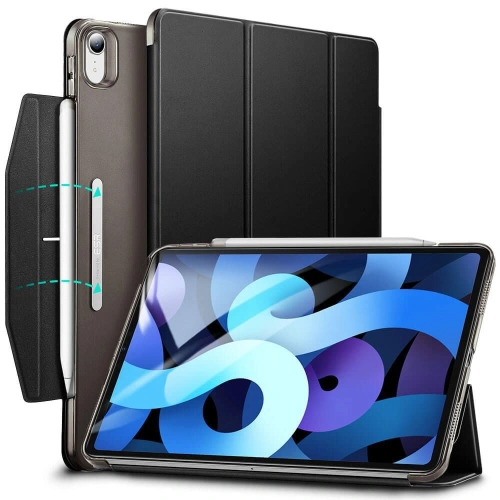 Etui ESR Ascend Trifold Apple iPad Air 10.9 2020/2022 (4. i 5. generacji) / iPad Air 11 2024 (6. generacji) Jelly Black
