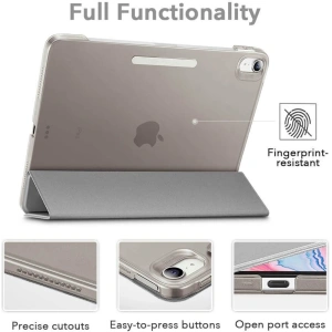 Etui ESR Ascend Trifold Apple iPad Air 10.9 2020/2022 (4. i 5. generacji) / iPad Air 11 2024 (6. generacji) Jelly Black