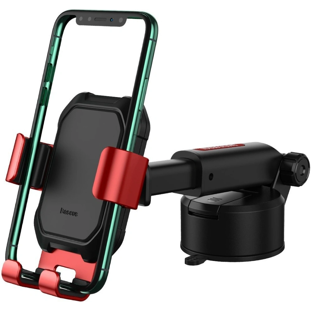 Hurtownia GSM - Gravitationshandyhalterung für das Telefon Baseus Tank mit Saugnapf (rot) - BSU1744RED - {ean13} - Hurt