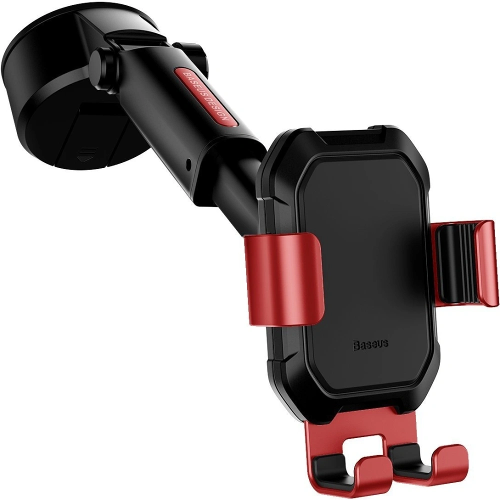 Wholesale Gravity car mount for Baseus Tank phone with suction cup (red) - BSU1744RED - {ean13} - Hurt