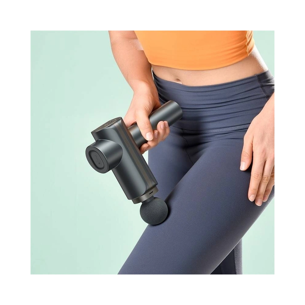 Hurtownia GSM - Masażer wibracyjny Baseus Booser Dual Mode Gun do mięśni (szary) - BSU1745GRY - {ean13} - Hurt