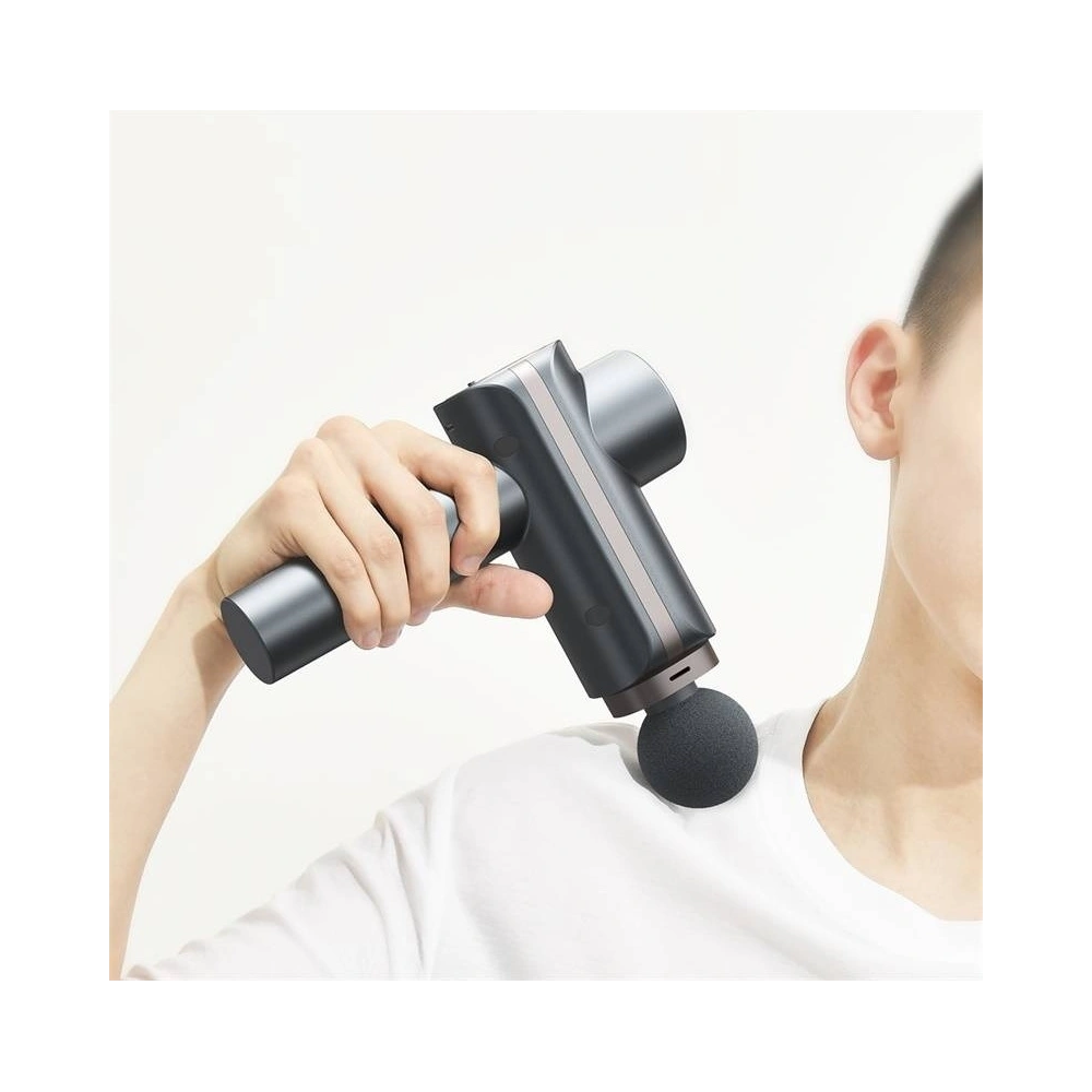 Hurtownia GSM - Masażer wibracyjny Baseus Booser Dual Mode Gun do mięśni (szary) - BSU1745GRY - {ean13} - Hurt