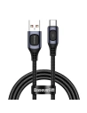 Kabel szybkiego ładowania USB-C Baseus Flash, QC 3.0, Huawei SCP, Samsung AFC, 5A, 1m (szary)