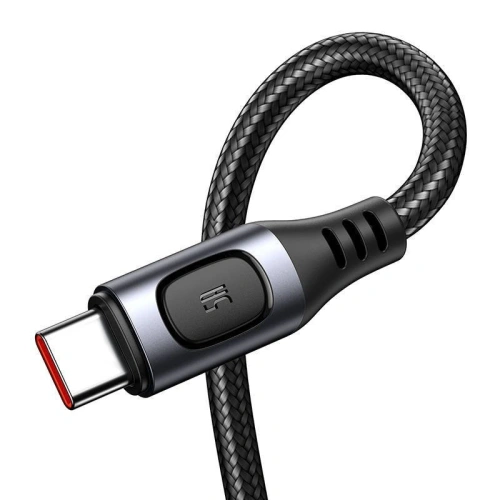 Kabel szybkiego ładowania USB-C Baseus Flash, QC 3.0, Huawei SCP, Samsung AFC, 5A, 1m (szary)