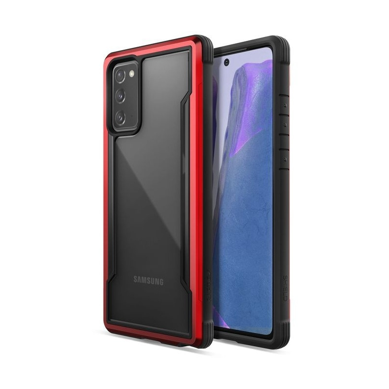 X-Doria Distributor - 6950941490771 - XDR074RED - X-Doria Raptic Shield - Aluminum Case for Samsung Galaxy Note 20 (Drop test 3m) (Red) - B2B homescreen