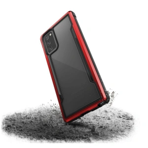 Wholesale X-Doria Raptic Shield - Aluminum Case for Samsung Galaxy Note 20 (Drop test 3m) (Red) - XDR074RED - {ean13} - Hurt