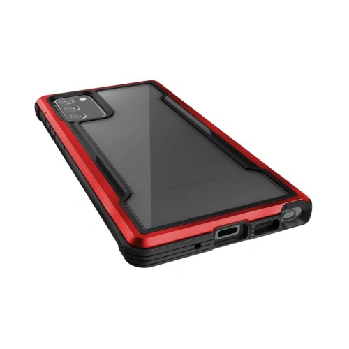 Etui aluminiowe X-Doria Raptic Shield Samsung Galaxy Note 20 (Drop test 3m) (Red)