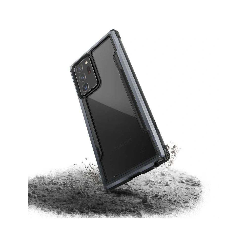 Hurtownia GSM - Etui aluminiowe X-Doria Raptic Shield Samsung Galaxy Note 20 Ultra (Drop test 3m) (Black) - XDR076BLK - {ean13} - Hurt