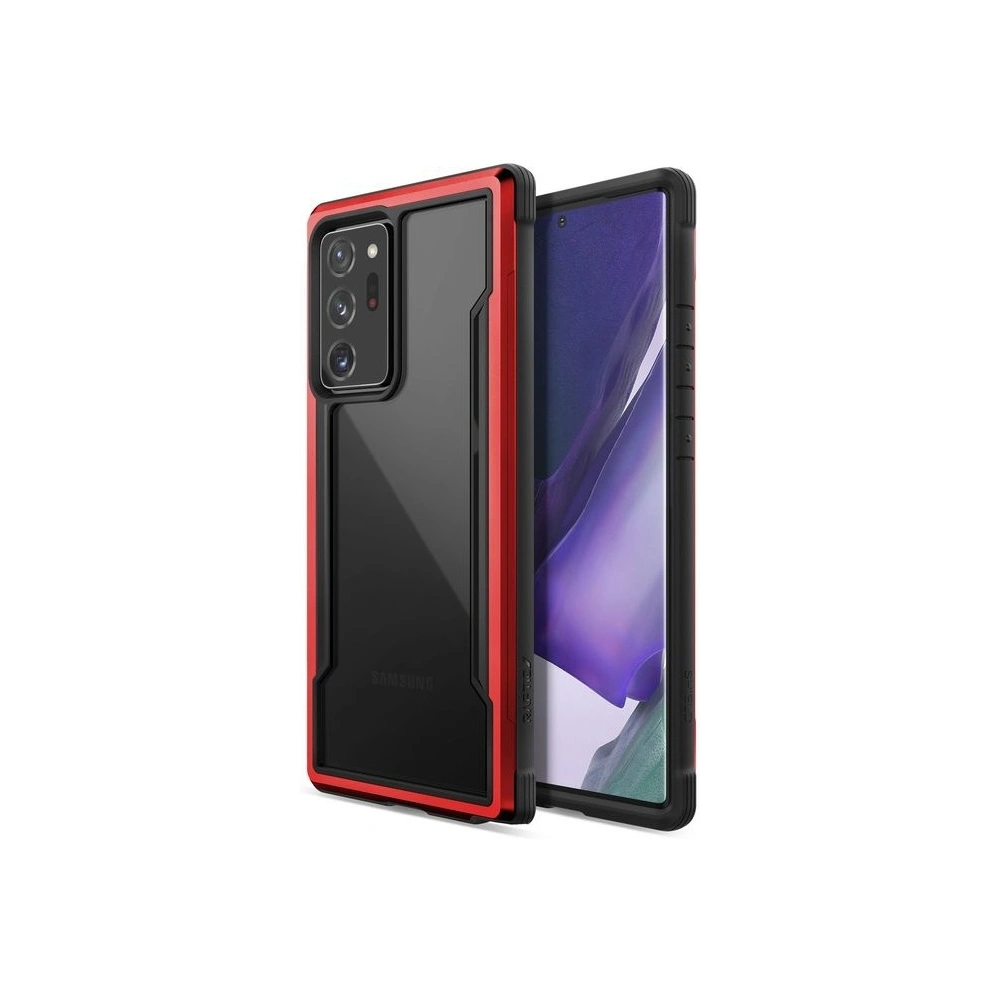 Hurtownia GSM - Etui aluminiowe X-Doria Raptic Shield Samsung Galaxy Note 20 Ultra (Drop test 3m) (Red) - XDR077RED - {ean13} - Hurt