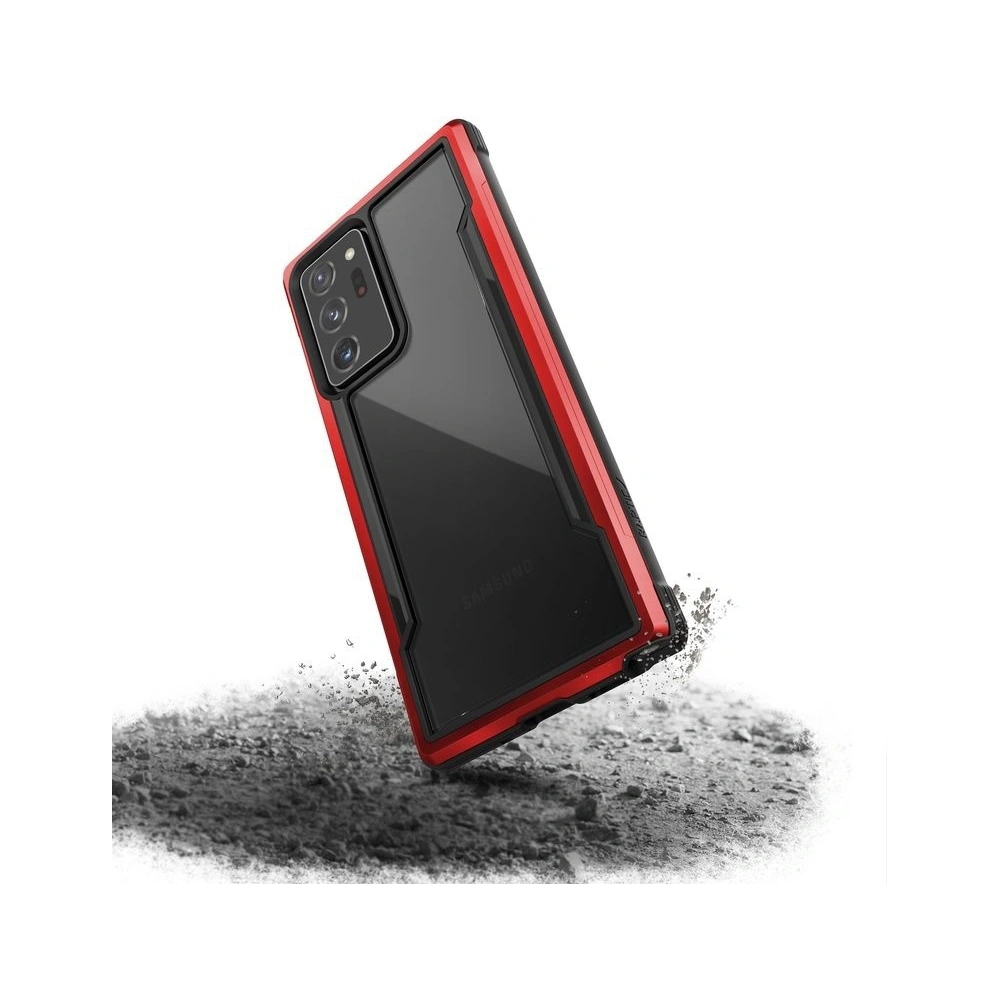 Hurtownia GSM - Etui aluminiowe X-Doria Raptic Shield Samsung Galaxy Note 20 Ultra (Drop test 3m) (Red) - XDR077RED - {ean13} - Hurt