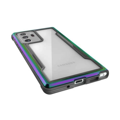 Etui aluminiowe X-Doria Raptic Shield Samsung Galaxy Note 20 Ultra (Drop test 3m) (Iridescent)