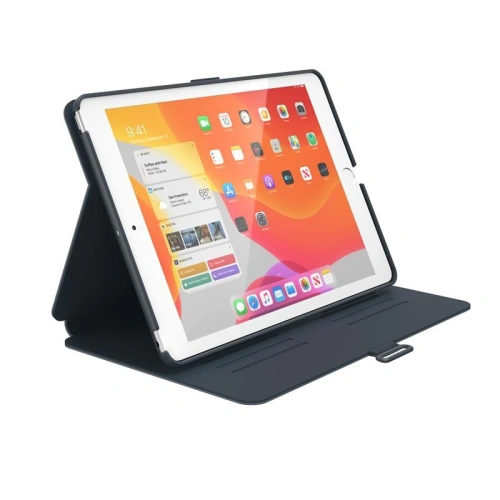 Etui Speck Balance Folio AppleiPad 10.2 8 (2020) / 7 (2019) z powłoką MICROBAN (Stormy Grey/Charcoal Grey)