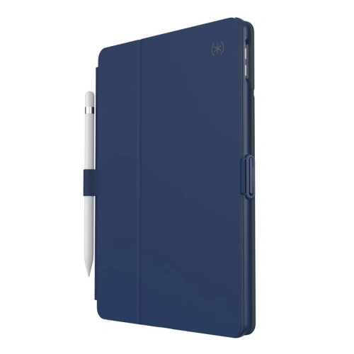 Etui Speck Balance Folio Apple iPad 10.2 8 (2020) / 7 (2019) z powłoką MICROBAN (Coastal Blue/Charcoal Grey)