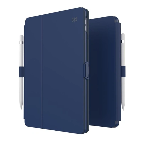 Etui Speck Balance Folio Apple iPad 10.2 8 (2020) / 7 (2019) z powłoką MICROBAN (Coastal Blue/Charcoal Grey)