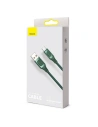 Wholesale Quick Charge USB-C Baseus Flash, QC 3.0, Huawei SCP, Samsung AFC, 5A, 2m (green) - BSU1748GRN - {ean13} - Hurt