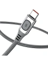 Wholesale Quick Charge USB-C Baseus Flash, QC 3.0, Huawei SCP, Samsung AFC, 5A, 2m (silver) - BSU1750SLV - {ean13} - Hurt