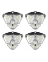 Außen LED-Solarlampe Baseus mit Bewegungsmelder (4 Stück)