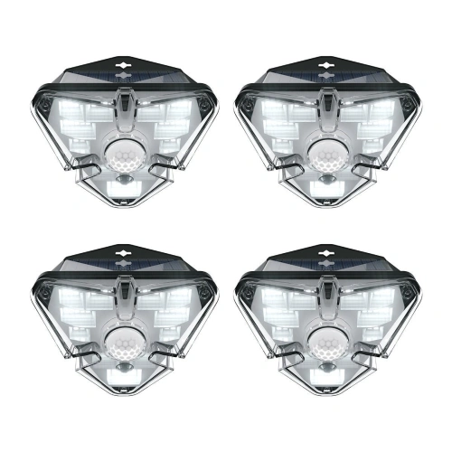Zewnętrzna lampa solarna LED Baseus z czujnikiem ruchu (4 sztuki)
