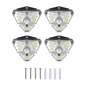 Hurtownia GSM - Außen LED-Solarlampe Baseus mit Bewegungsmelder (4 Stück) - BSU1753 - {ean13} - Hurt