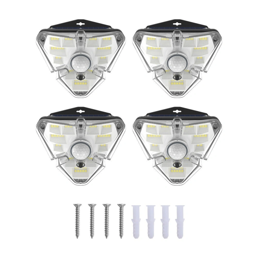 Hurtownia GSM - Außen LED-Solarlampe Baseus mit Bewegungsmelder (4 Stück) - BSU1753 - {ean13} - Hurt