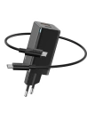 Wholesale Baseus quick charger GaN2 C+U, 45W, EU (black) - BSU1754BLK - {ean13} - Hurt