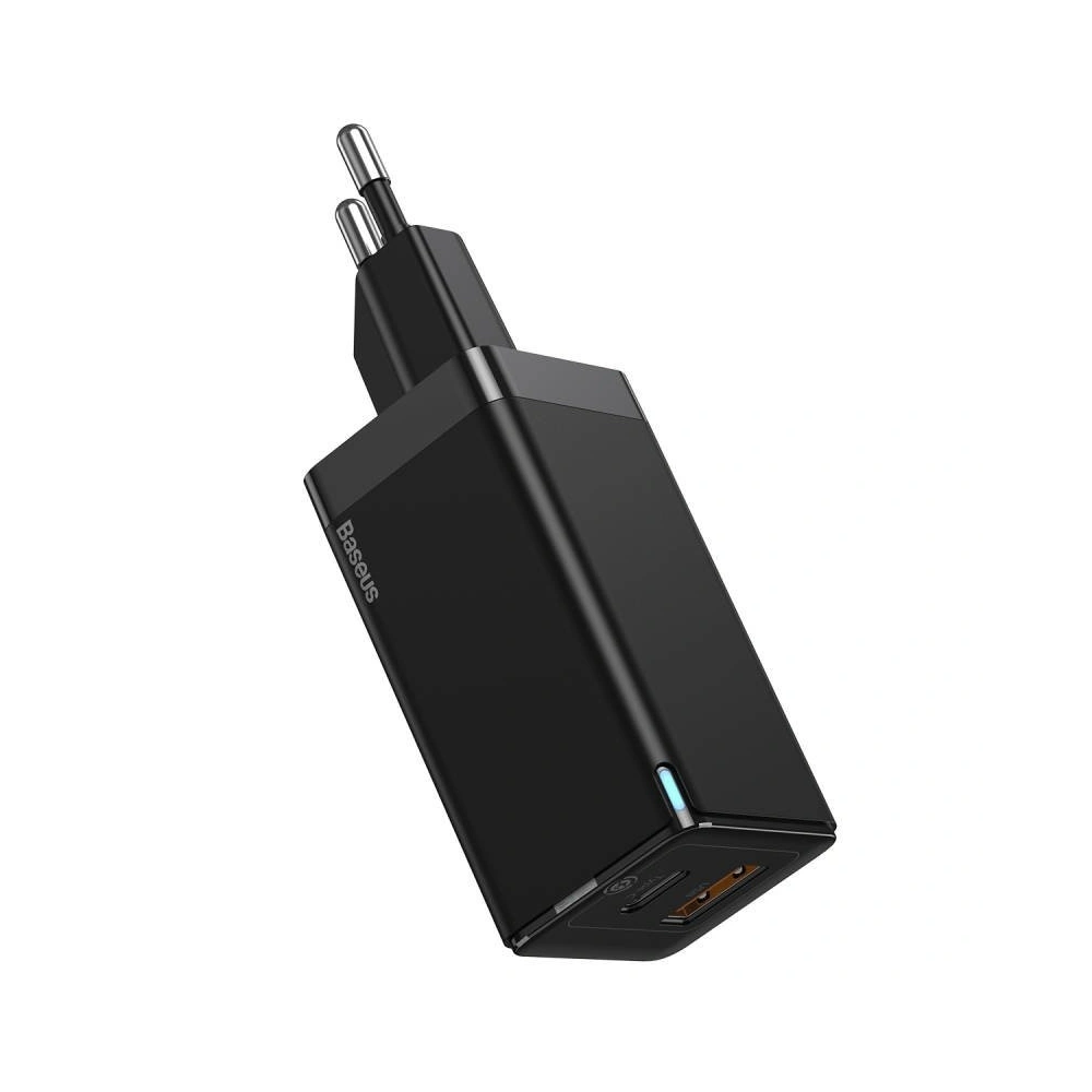 Hurtownia GSM - Ładowarka sieciowa Baseus GaN2 C+U, 45W, EU (czarna) - BSU1754BLK - {ean13} - Hurt