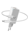 Baseus quick charger GaN2 C+U, 45W, EU (white)