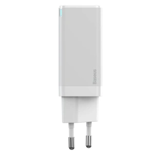 Ładowarka sieciowa Baseus GaN2 C+U, 45W, EU (biała)