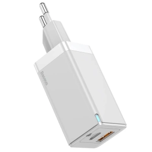 Ładowarka sieciowa Baseus GaN2 C+U, 45W, EU (biała)
