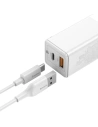 Hurtownia GSM - Ładowarka sieciowa Baseus GaN2 C+U, 45W, EU (biała) - BSU1755WHT - {ean13} - Hurt