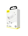 Hurtownia GSM - Ładowarka sieciowa Baseus GaN2 C+U, 45W, EU (biała) - BSU1755WHT - {ean13} - Hurt
