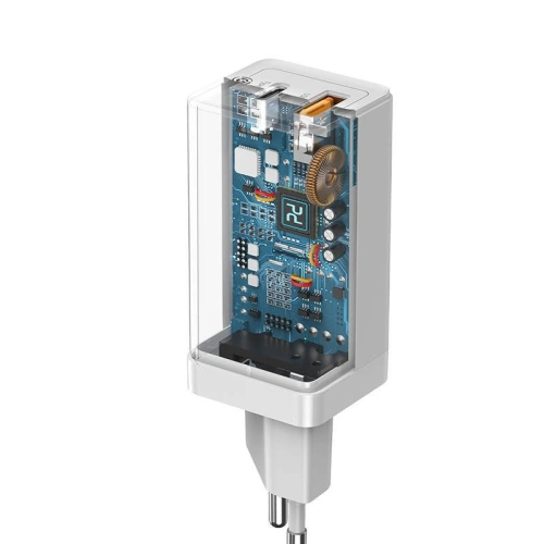 Ładowarka sieciowa Baseus GaN2 C+U, 45W, EU (biała)