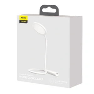 Wholesale Baseus Hose Comfort Reading desk lamp (white) - BSU1756WHT - {ean13} - Hurt