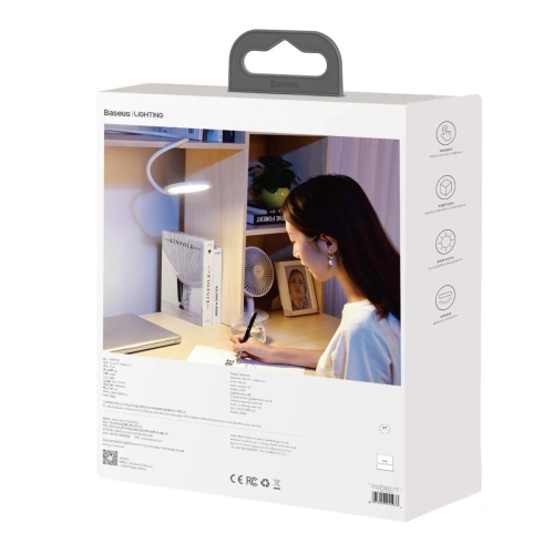 Lampka biurkowa Baseus Hose Comfort Reading (biała)
