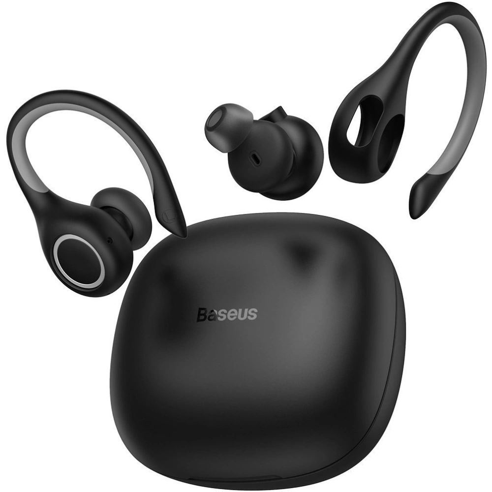 Hurtownia GSM - Bezprzewodowe słuchawki Baseus Encok W17 TWS, Bluetooth 5.0 (czarne) - BSU1759BLK - {ean13} - Hurt