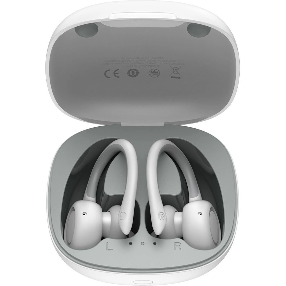 Hurtownia GSM - Bezprzewodowe słuchawki Baseus Encok W17 TWS, Bluetooth 5.0 (białe) - BSU1760WHT - {ean13} - Hurt