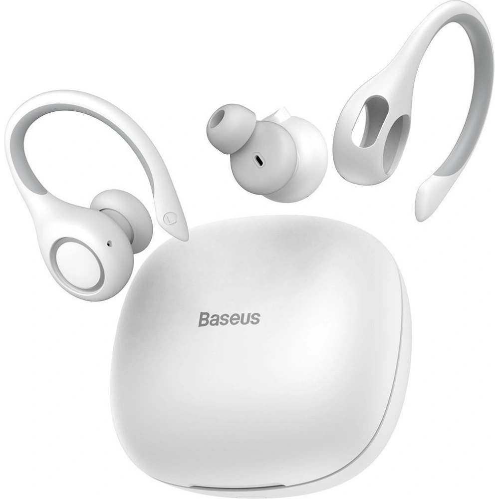 Hurtownia GSM - Bezprzewodowe słuchawki Baseus Encok W17 TWS, Bluetooth 5.0 (białe) - BSU1760WHT - {ean13} - Hurt