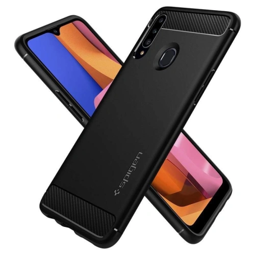 Spigen Rugged Armor Galaxy A20s Matte Black