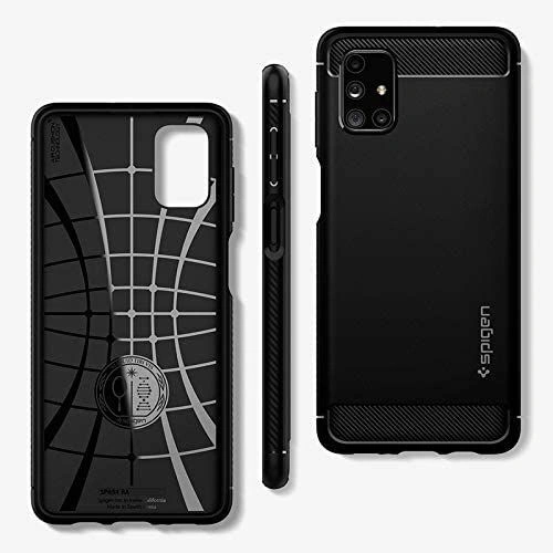 Spigen Rugged Armor Galaxy M51 Matte Black