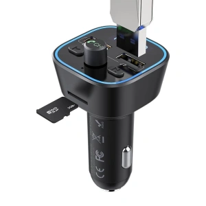 Hurtownia GSM - Transmiter Bluetooth 5.0 BlitzWolf BW-BC1, 2x USB + MicroSD - BLZ279 - {ean13} - Hurt