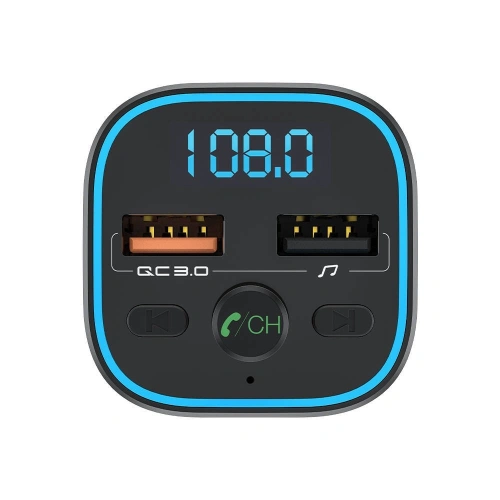 Transmiter Bluetooth 5.0 BlitzWolf BW-BC1, 2x USB + MicroSD 